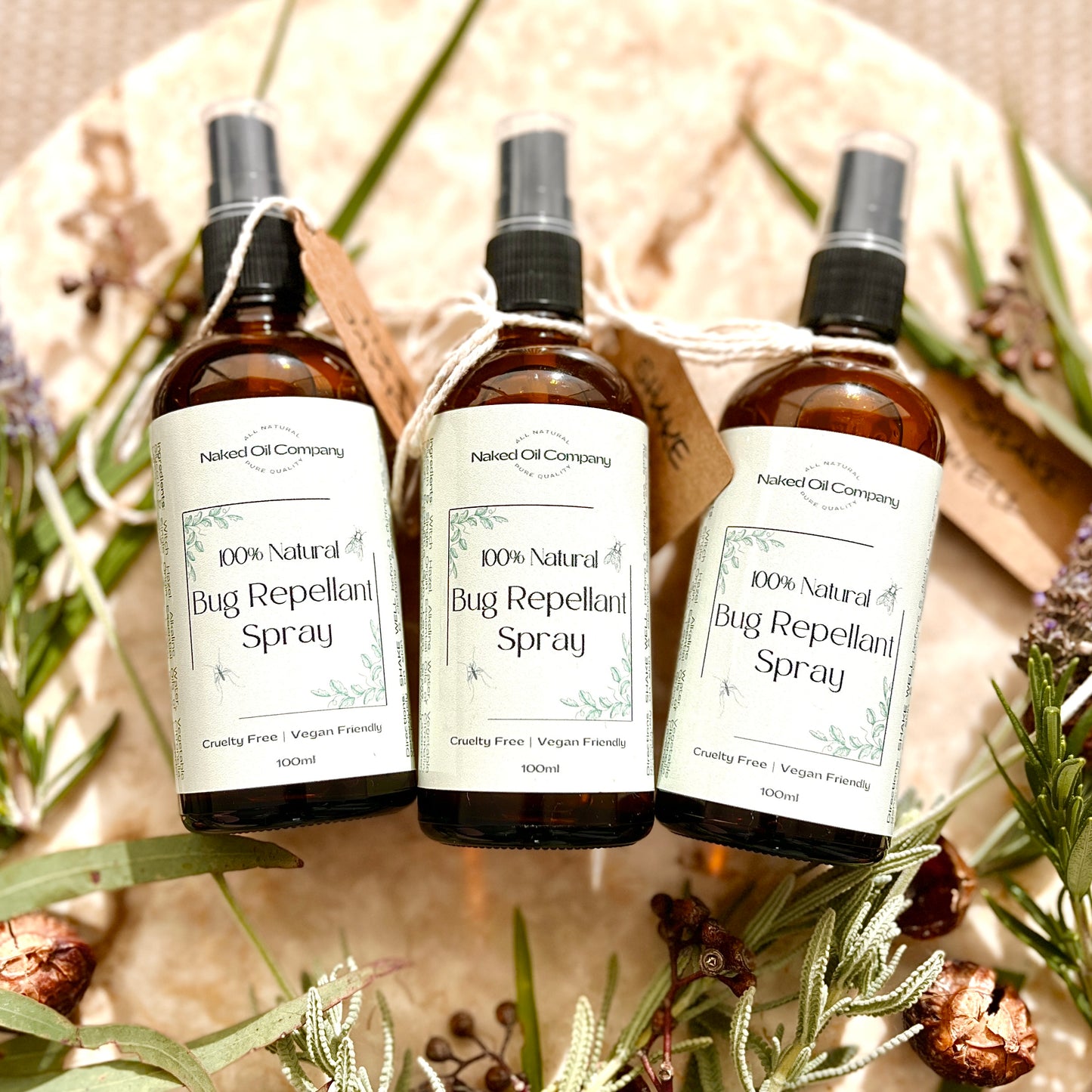 Natural Bug Repellent Spray